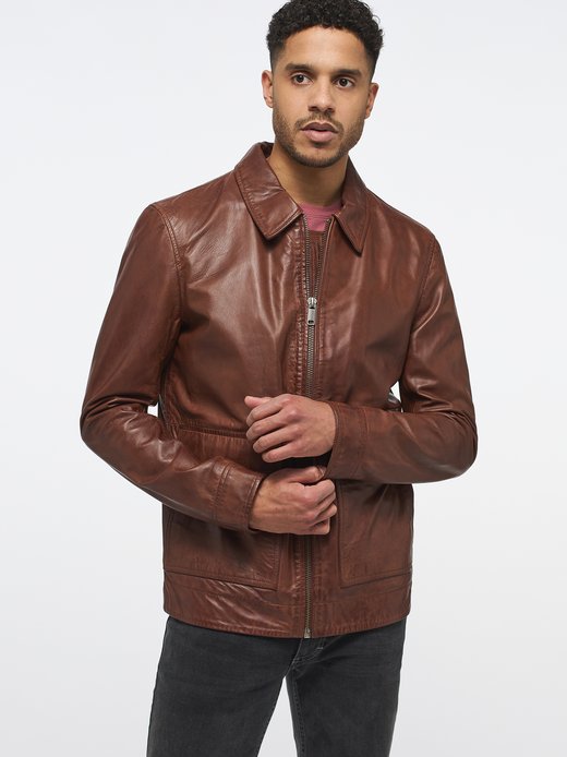 Herren Lederjacke