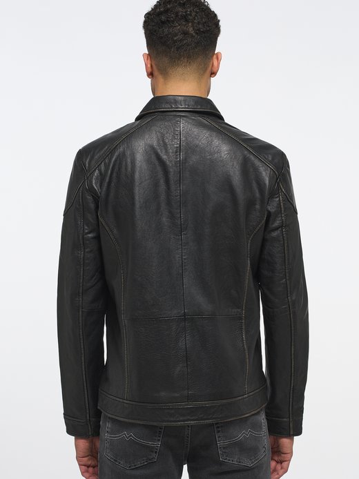 Herren Lederjacke