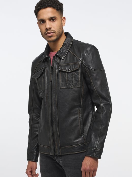 Herren Lederjacke