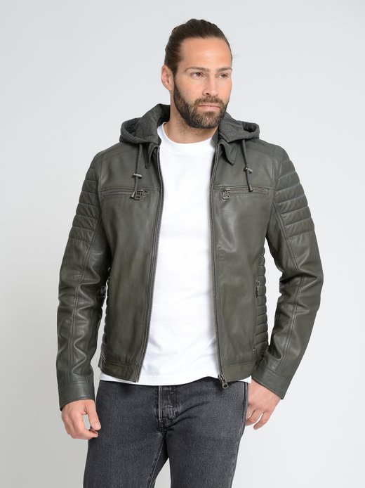 Herren Lederjacke