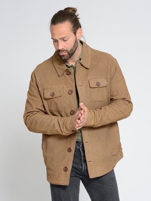 Herren Lederjacke