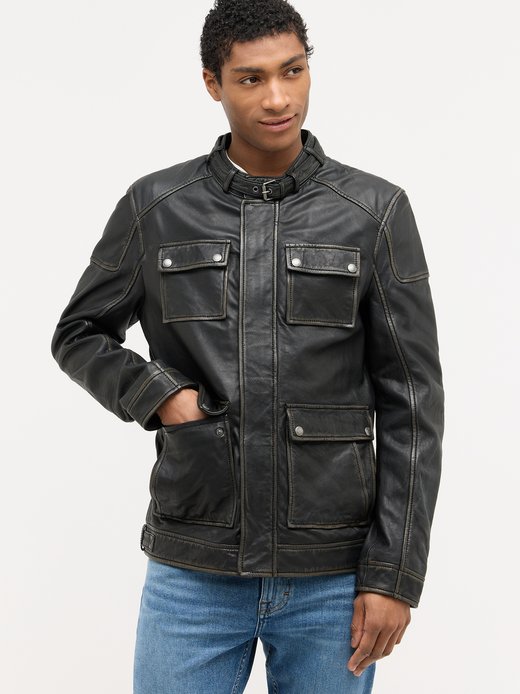Herren Lederjacke