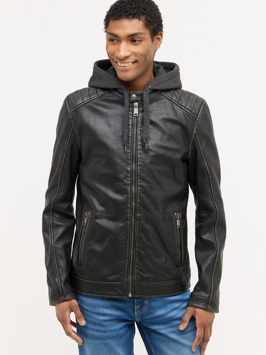 Herren Lederjacke