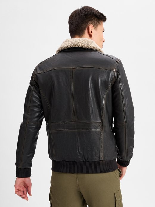 Herren Lederjacke