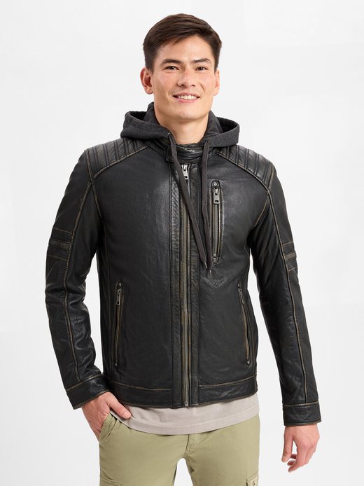 Herren Lederjacke