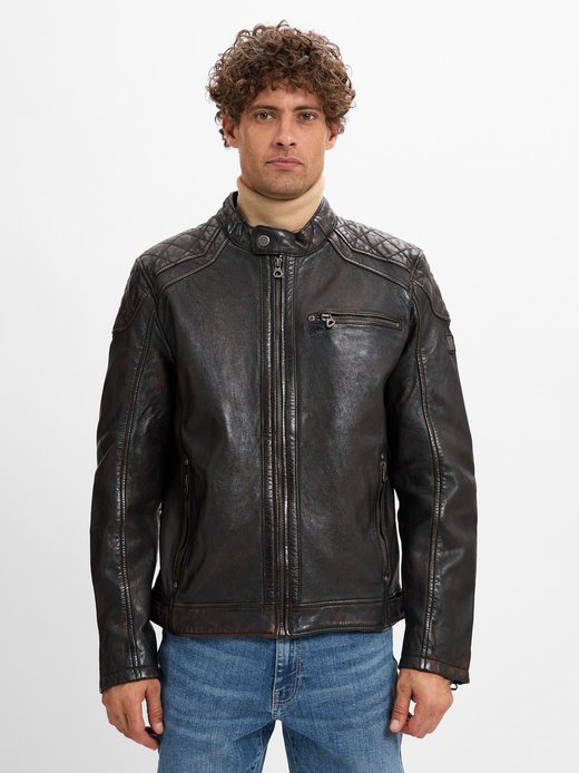 Herren Lederjacke