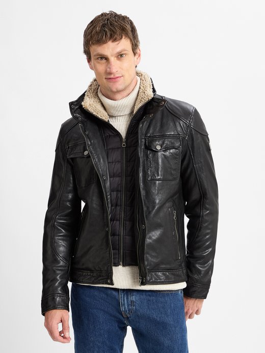 Herren Lederjacke