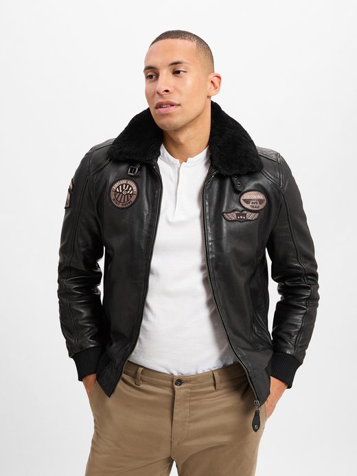 Herren Lederjacke