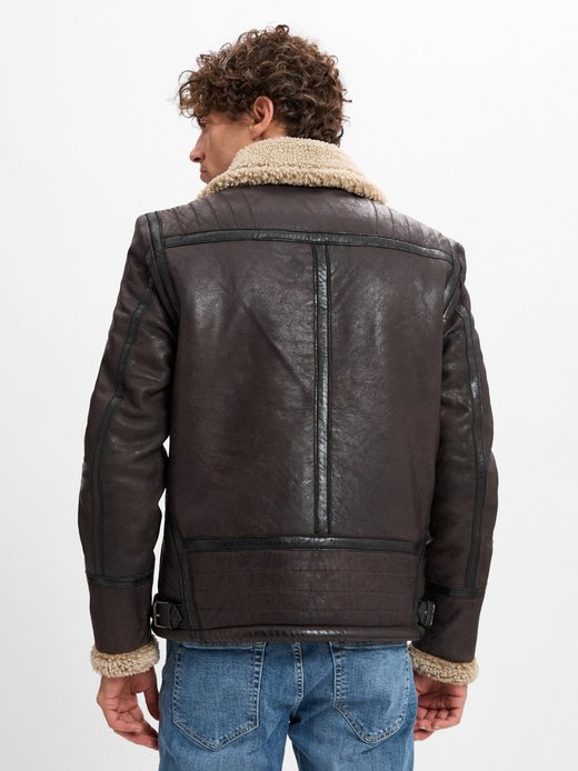 Herren Lederjacke