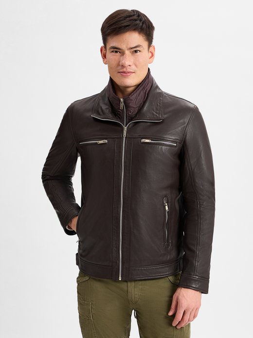 Herren Lederjacke