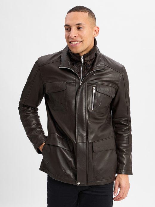 Herren Lederjacke
