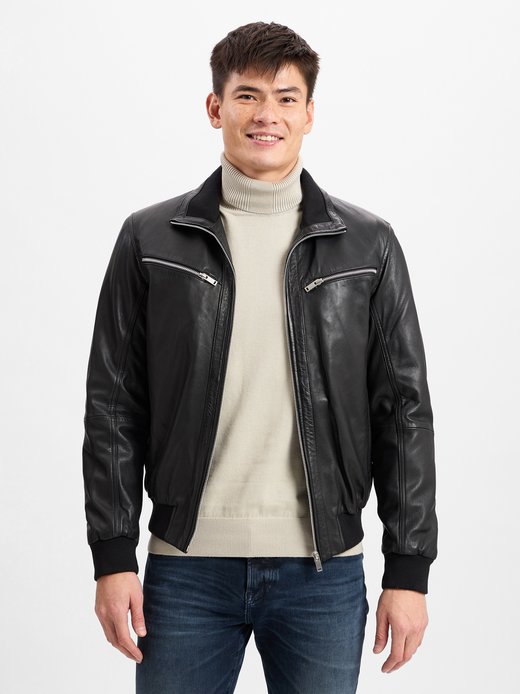 Herren Lederjacke