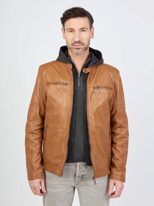 Herren Lederjacke
