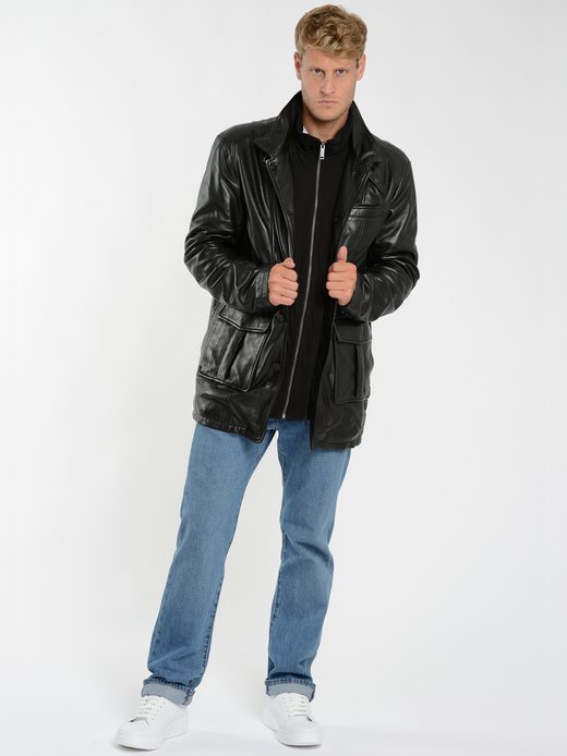 Herren Lederjacke