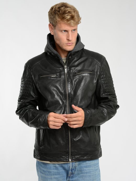 Herren Lederjacke