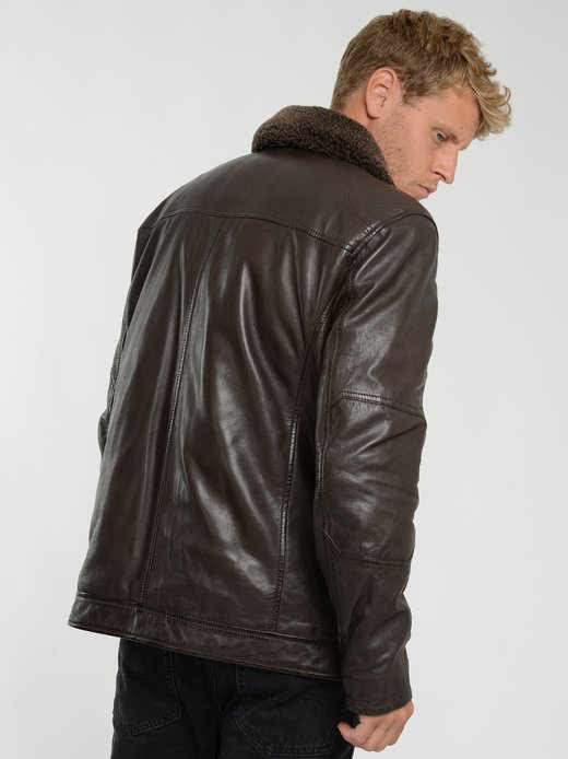 Herren Lederjacke