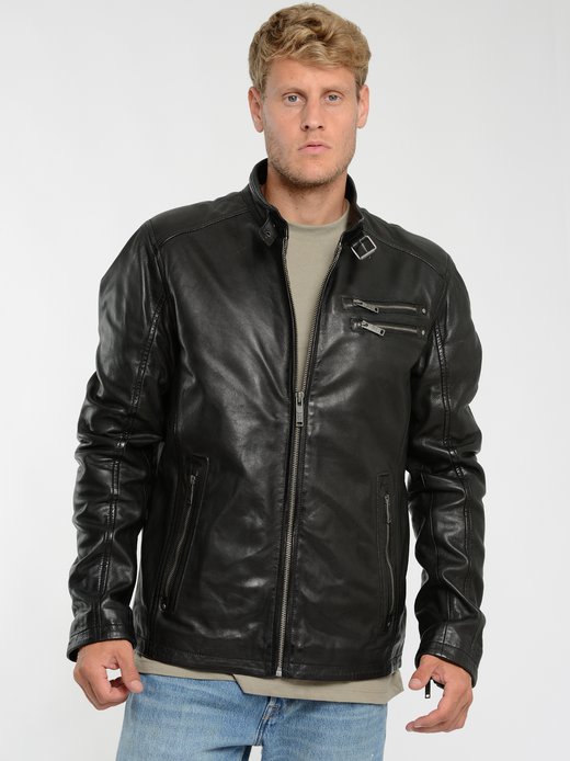 Herren Lederjacke