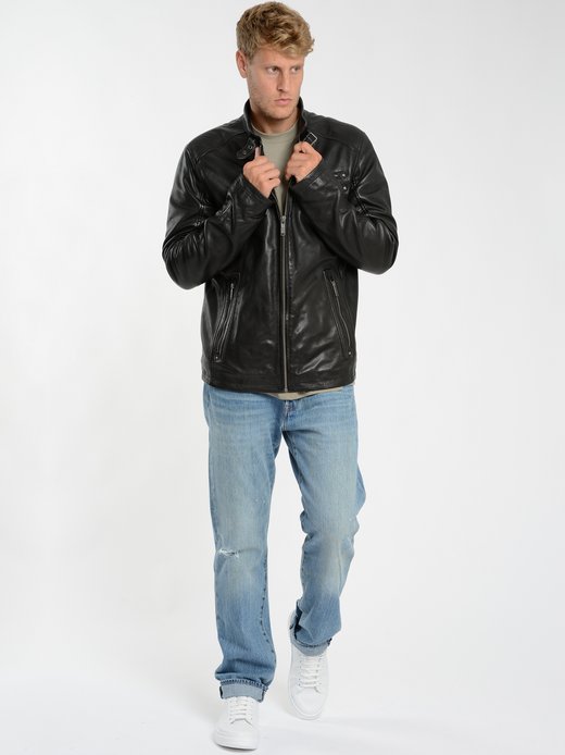 Herren Lederjacke