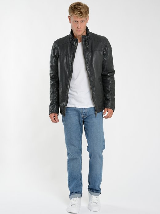 Herren Lederjacke