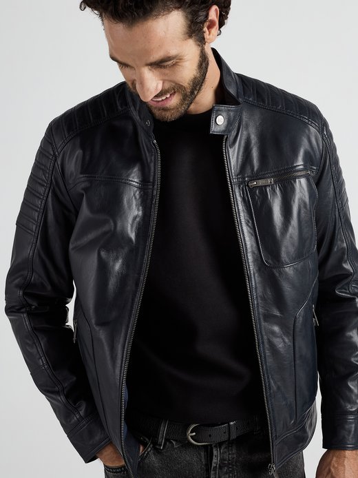 Herren Lederjacke