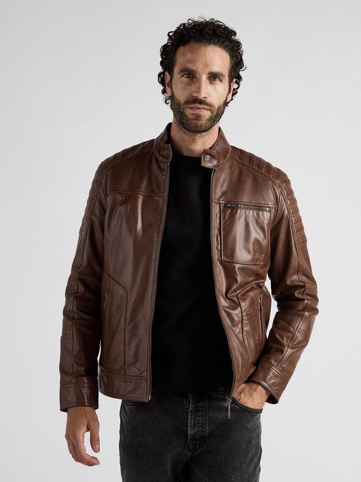 Herren Lederjacke