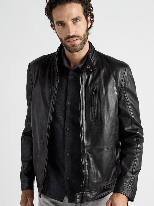 Herren Lederjacke