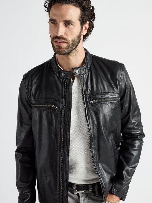 Herren Lederjacke