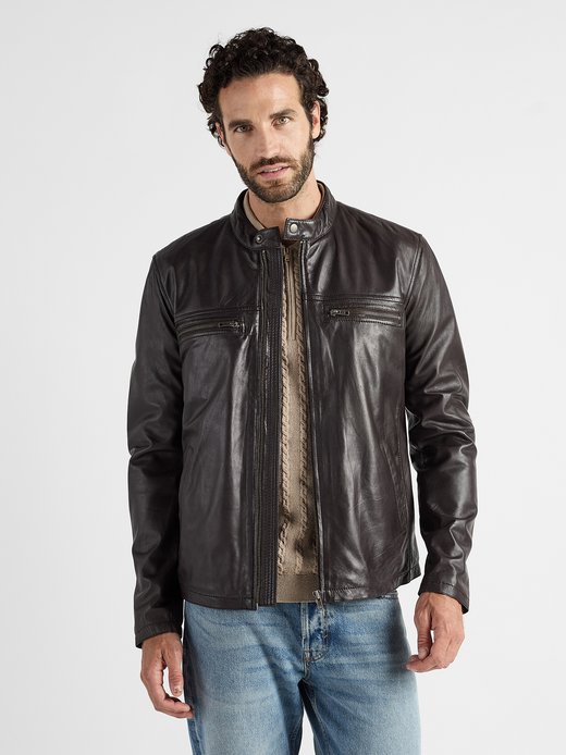 Herren Lederjacke