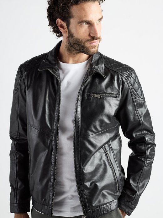 Herren Lederjacke