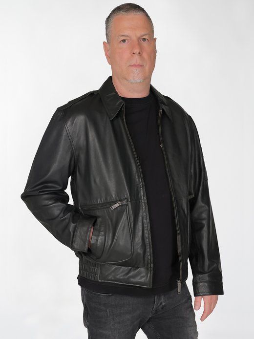 Herren Lederjacke