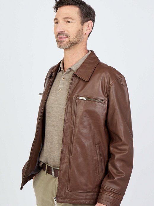 Herren Lederjacke