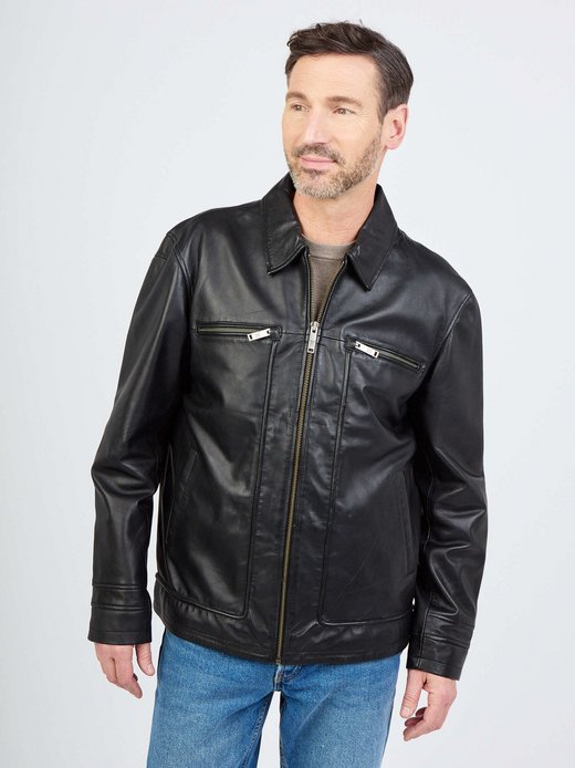 Herren Lederjacke