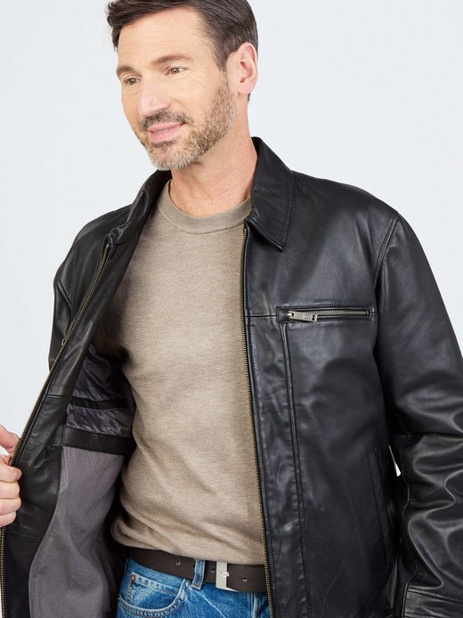 Herren Lederjacke