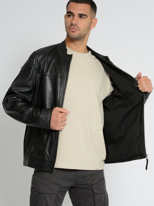 Herren Lederjacke