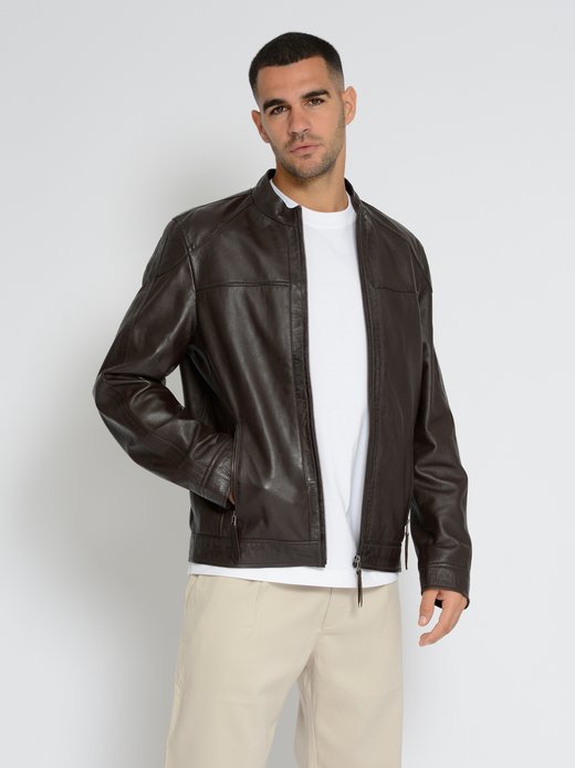 Herren Lederjacke
