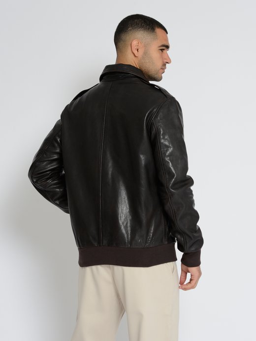 Herren Lederjacke