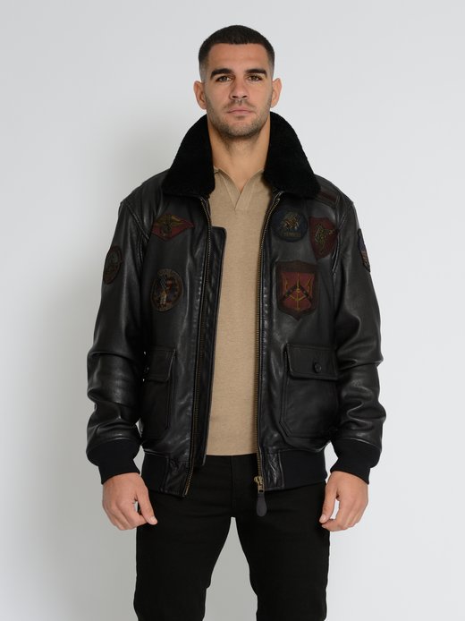 Herren Lederjacke