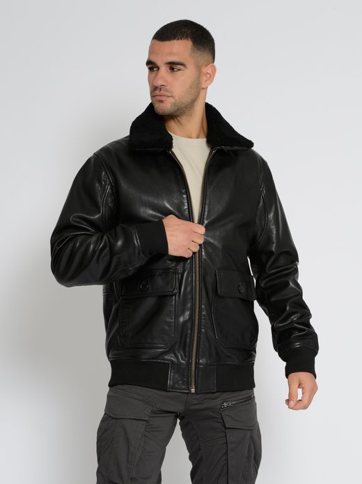 Herren Lederjacke