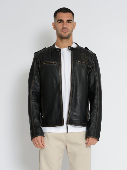 Herren Lederjacke