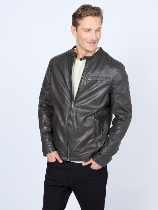 Herren Lederjacke