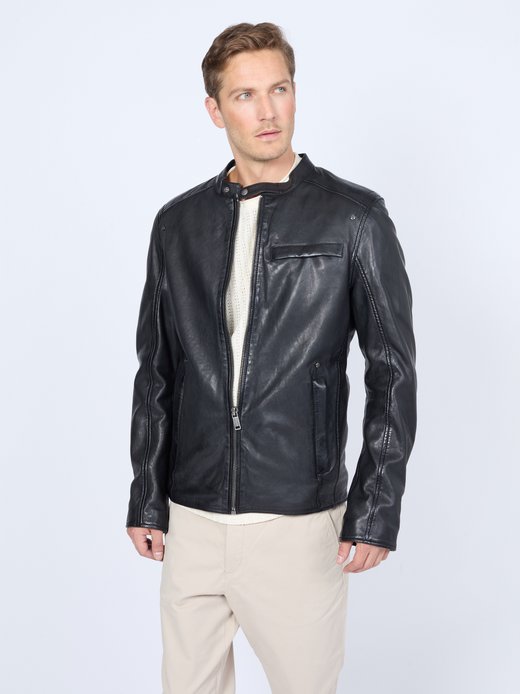 Herren Lederjacke