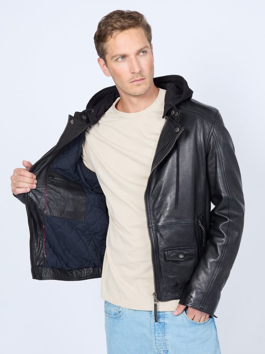 Herren Lederjacke