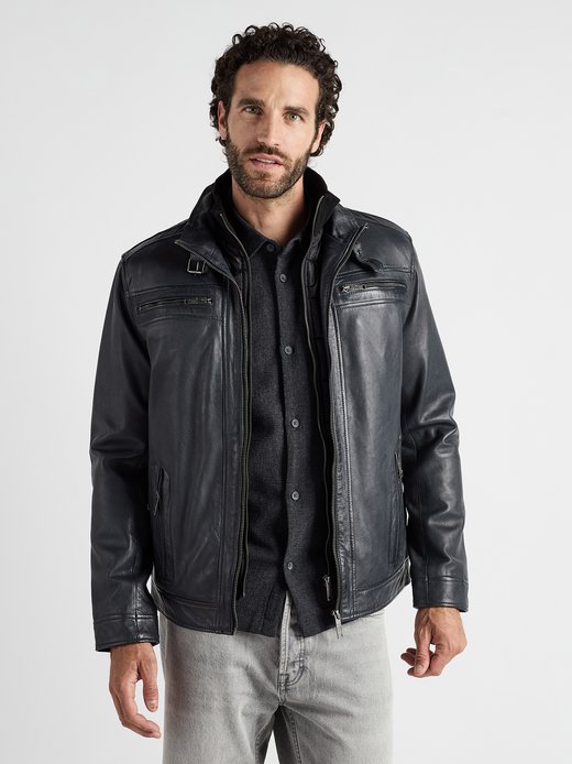 Herren Lederjacke