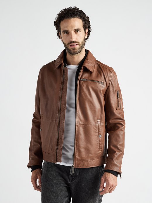 Herren Lederjacke