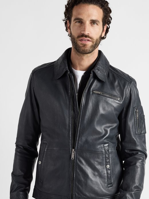 Herren Lederjacke
