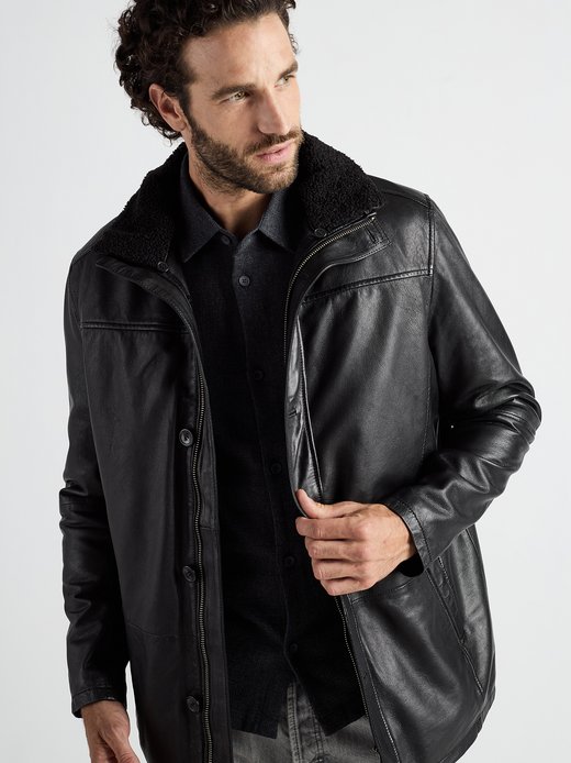 Herren Lederjacke