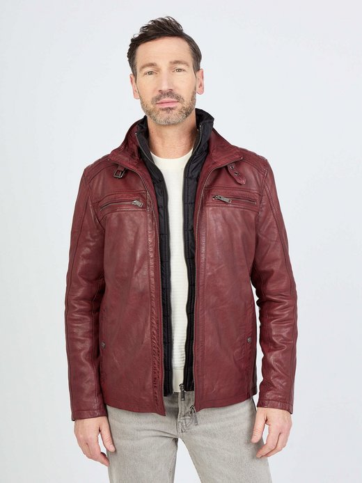 Herren Lederjacke