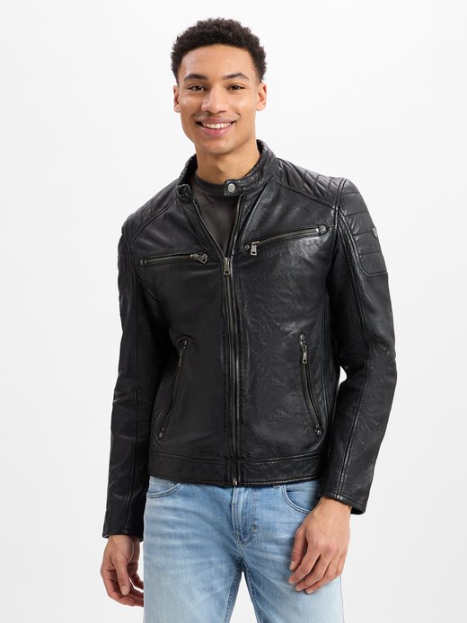 Herren Lederjacke