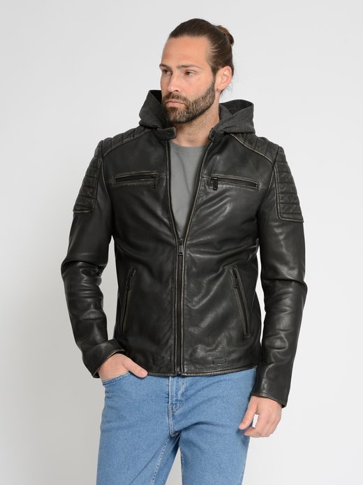 Herren Lederjacke