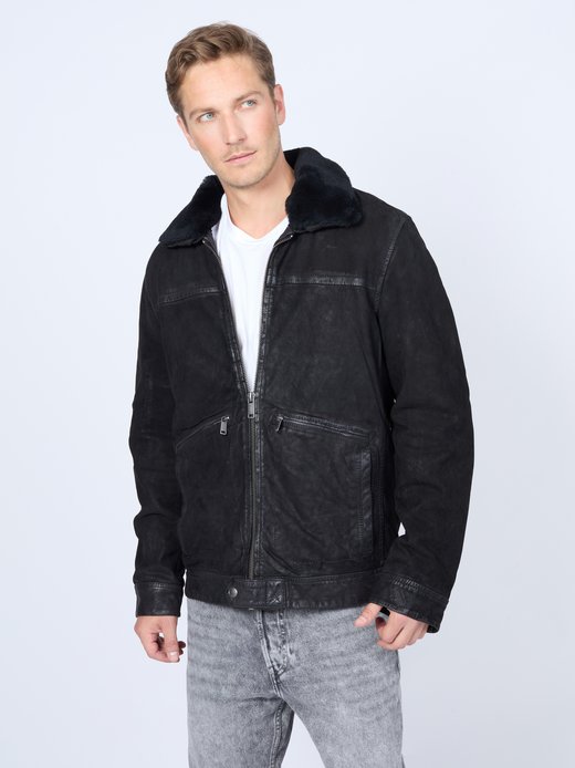 Herren Lederjacke